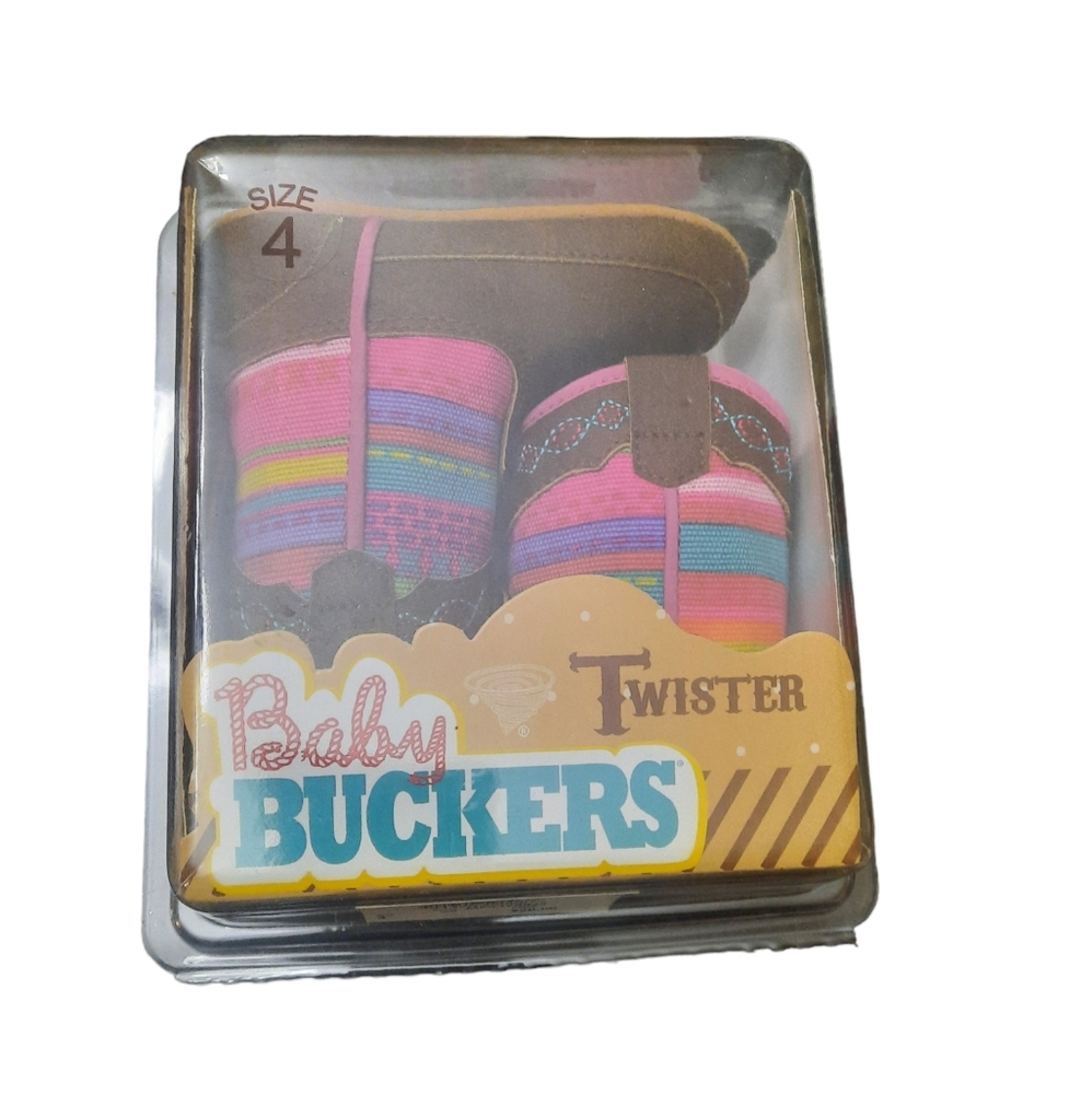Twister Infant Baby Buckers Boot | Serape | Camilla | NWT - Picture 3 of 12